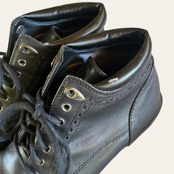 90s vintage witchy/western/whimsigoth ankle boots by Bianco women's 6.5 - Picture 7 of 8